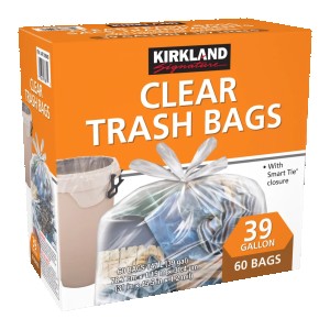 Clear Trash Bags